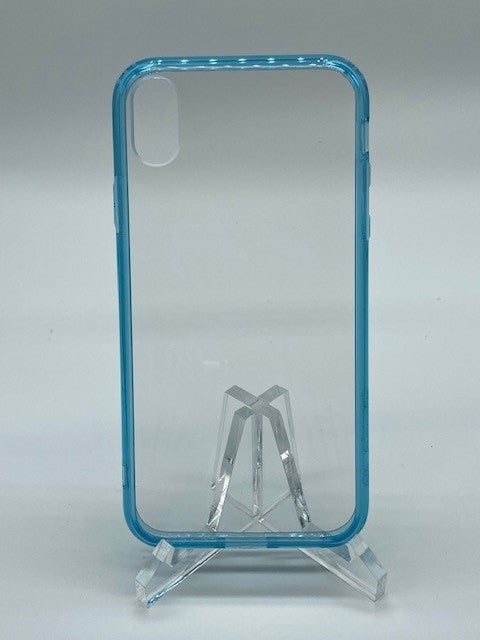 B1B ByoneBy Phone Case Screen Protector for iPhone XR 6.1 Blue Clear