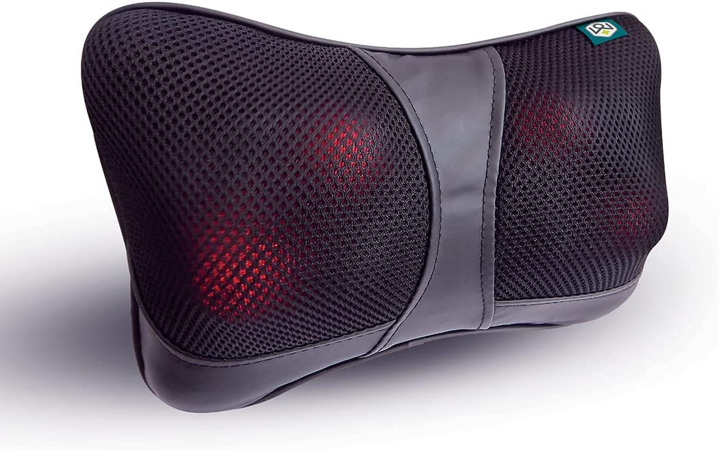 Well being Mini Massage Cushion Deep Tissue Massage, Soothing Neck, Back Any Aches and Pains