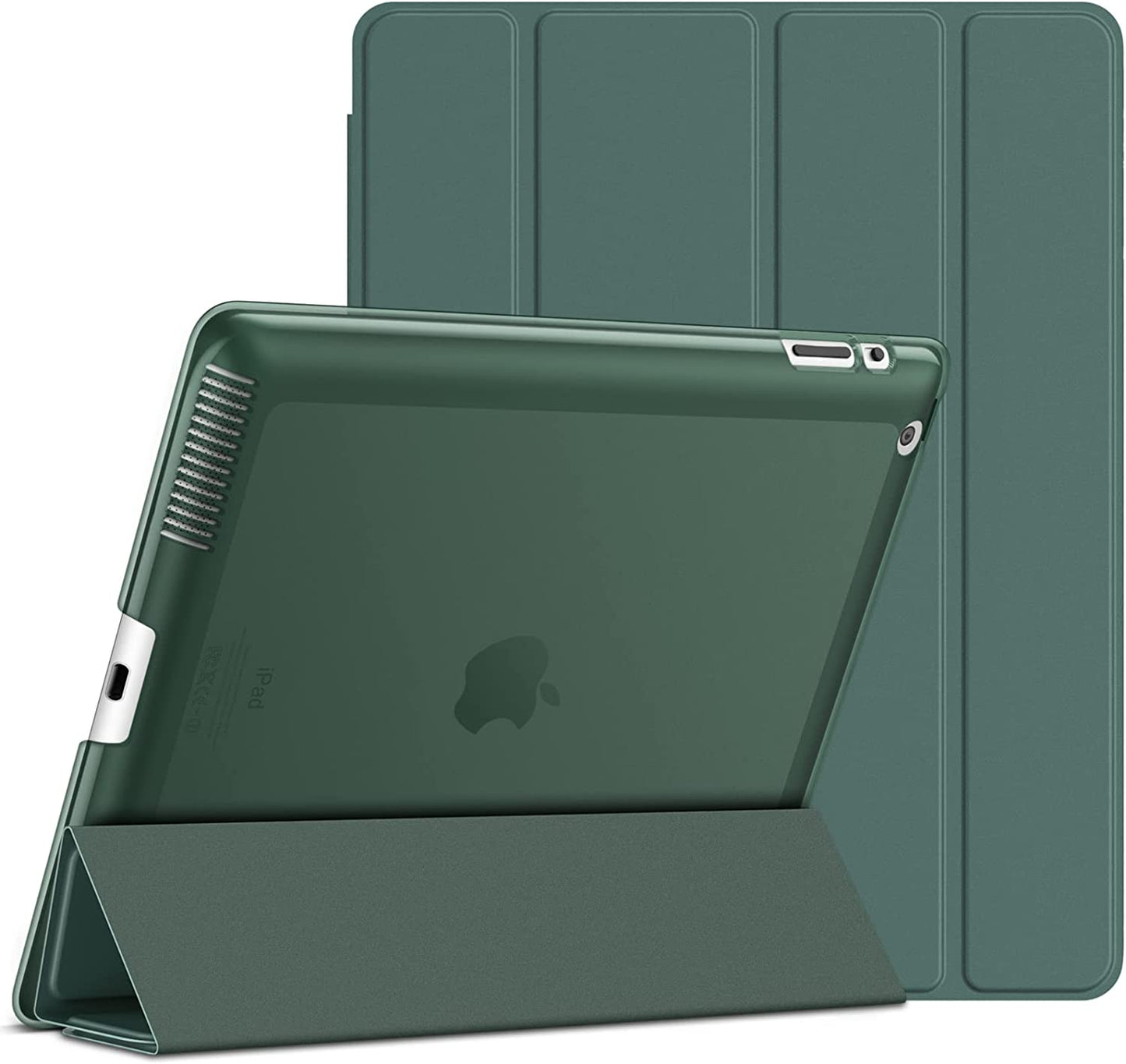 JETech Case Compatible with iPad 2 3 4 (Oldest Models), Smart Cover Auto Wake/Sleep (Misty Blue)