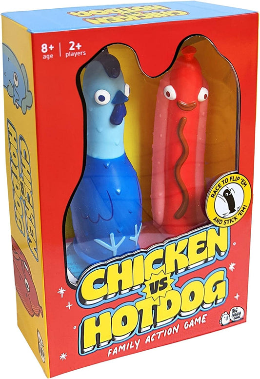 Chicken vs Hotdog: The Ultimate Challenge Party Game for Kids, Teens, Adults and Flipping-Fun Families