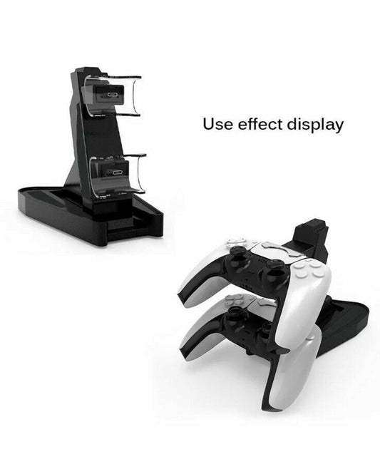 Charging Dock PS5 Controller DualSense  Stand PlayStation 5 + Free P&P in UK