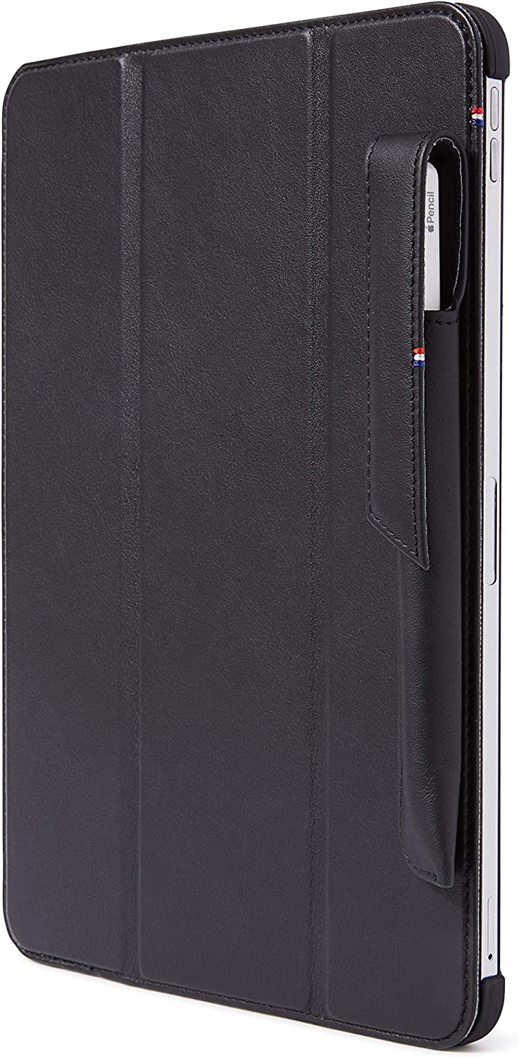 DECODED Pencil Sleeve - Full Grain Leather Sleeve for Apple Pencil 1-2 BLK - BRO