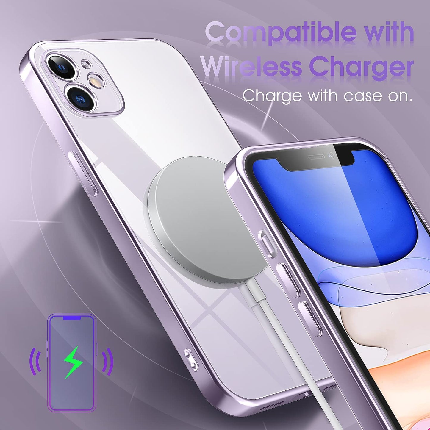 Supdeal Crystal Clear Case for iPhone 11- Never Yellow - Camera Protection Slim