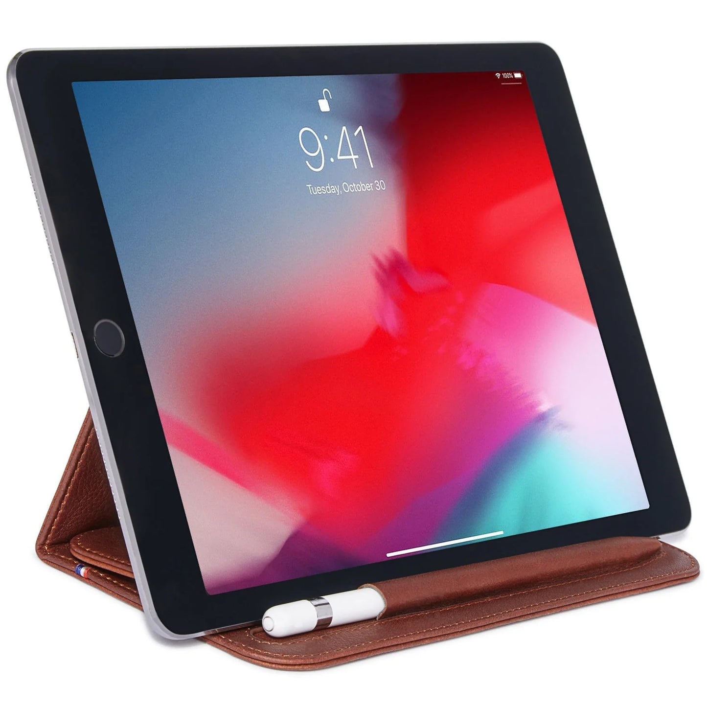 DECODED Leather Foldable iPad Sleeve For Apple iPad Mini 5th Gen iPad Mini 4 BLK Leather Foldable Sleeve | Black or Brown