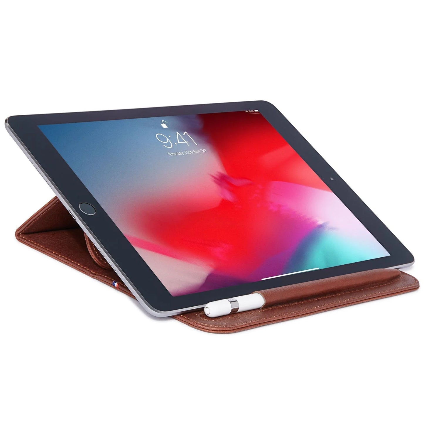 DECODED Leather Foldable iPad Sleeve For Apple iPad Mini 5th Gen iPad Mini 4 BLK Leather Foldable Sleeve | Black or Brown