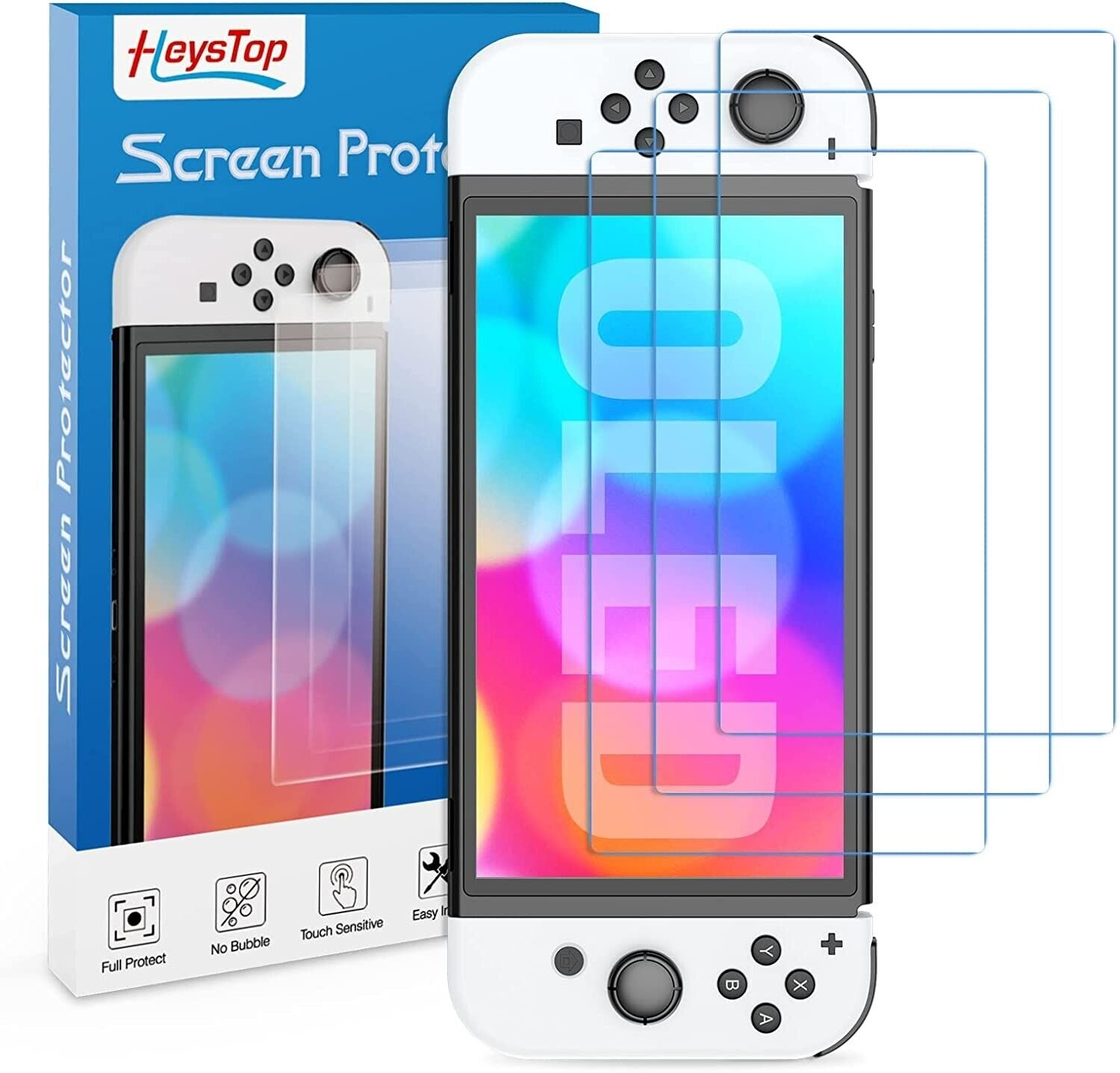 HEYSTOP Kit Accessori 12 in 1 per Nintendo Switch, Include