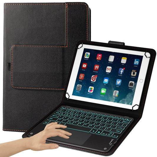 Cooper Tablet Touchpad Keyboard case for 9", 10",10.1",10.5" Tablets,2-in-1 Bluetooth Wireless Keyboard Touchpad,7 Colour