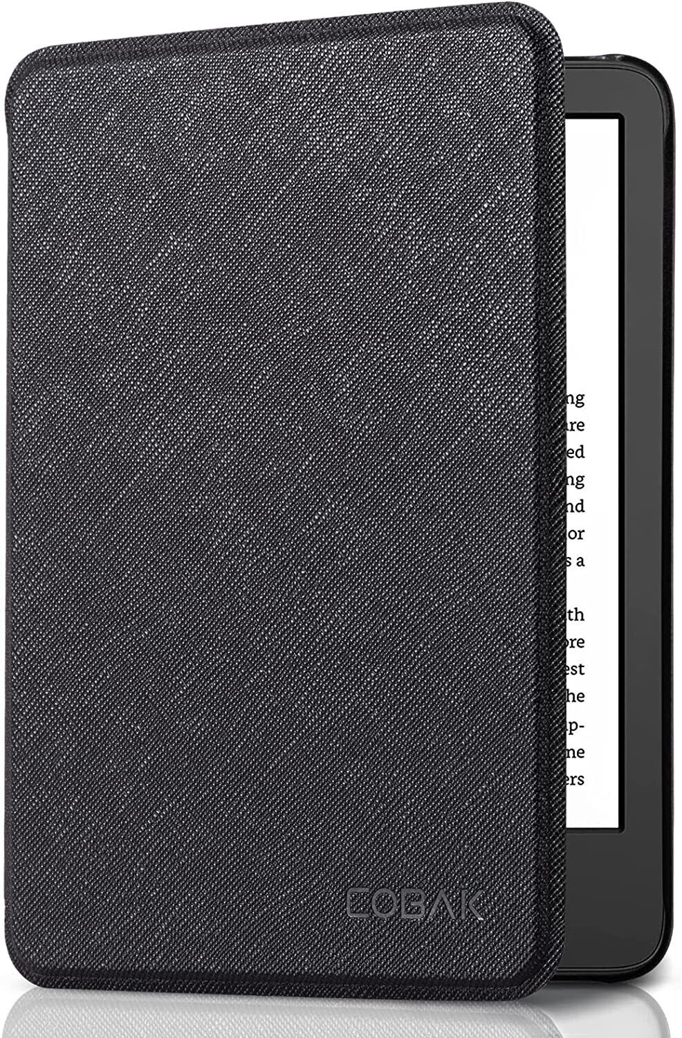 CoBak Case for All New Kindle 11th Generation 2022 Released, Will Not Fit Kindle Paperwhite or Kindle Oasis, Premium PU Leather Black