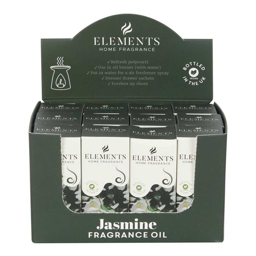 Set of 12 Elements Jasmine Fragrance Oils