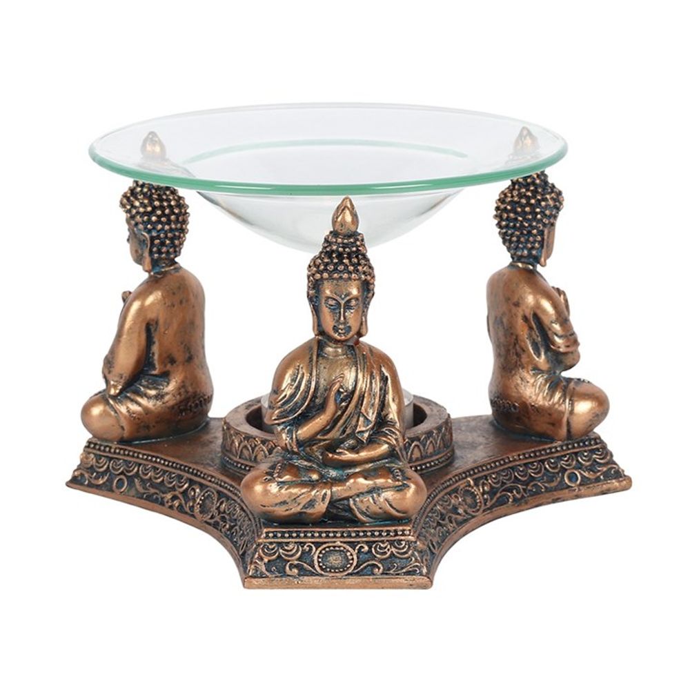 Bronze Buddha Oil Burner