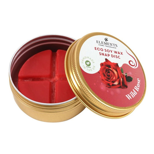 Wild Rose Soy Wax Snap Disc