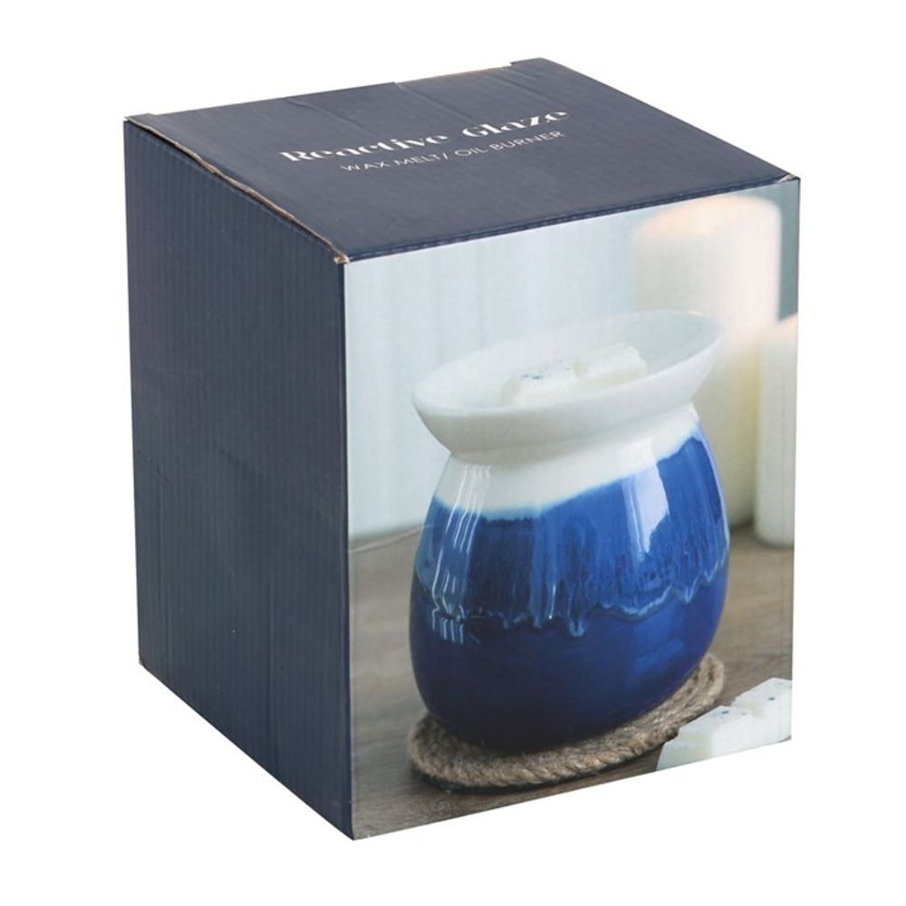 Blue Reactive Glaze Oil Burner