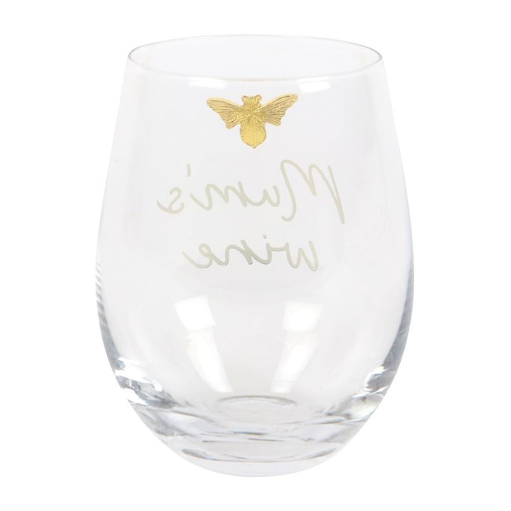 Mum's Wine Stemless Wine Glass