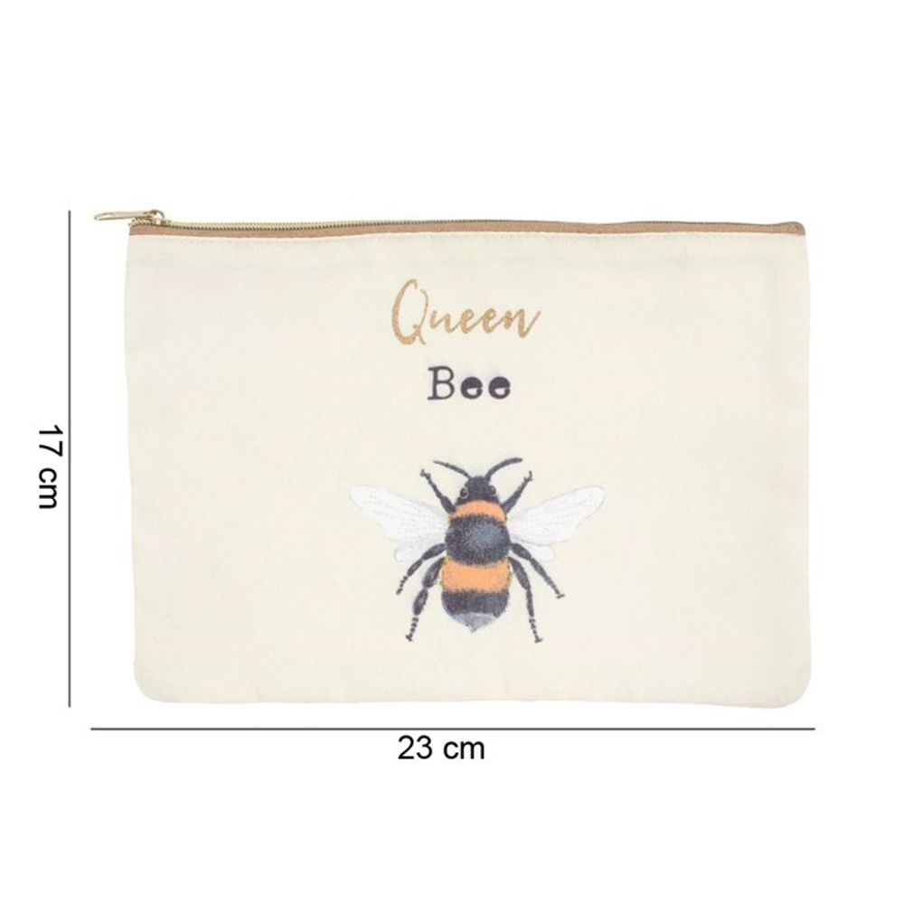 Queen Bee Makeup Pouch